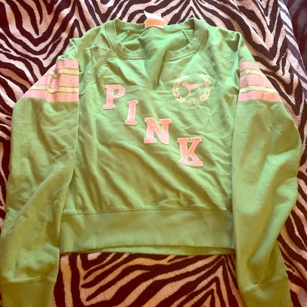 Victoria’s Secret PINK Fitted Sweatshirt